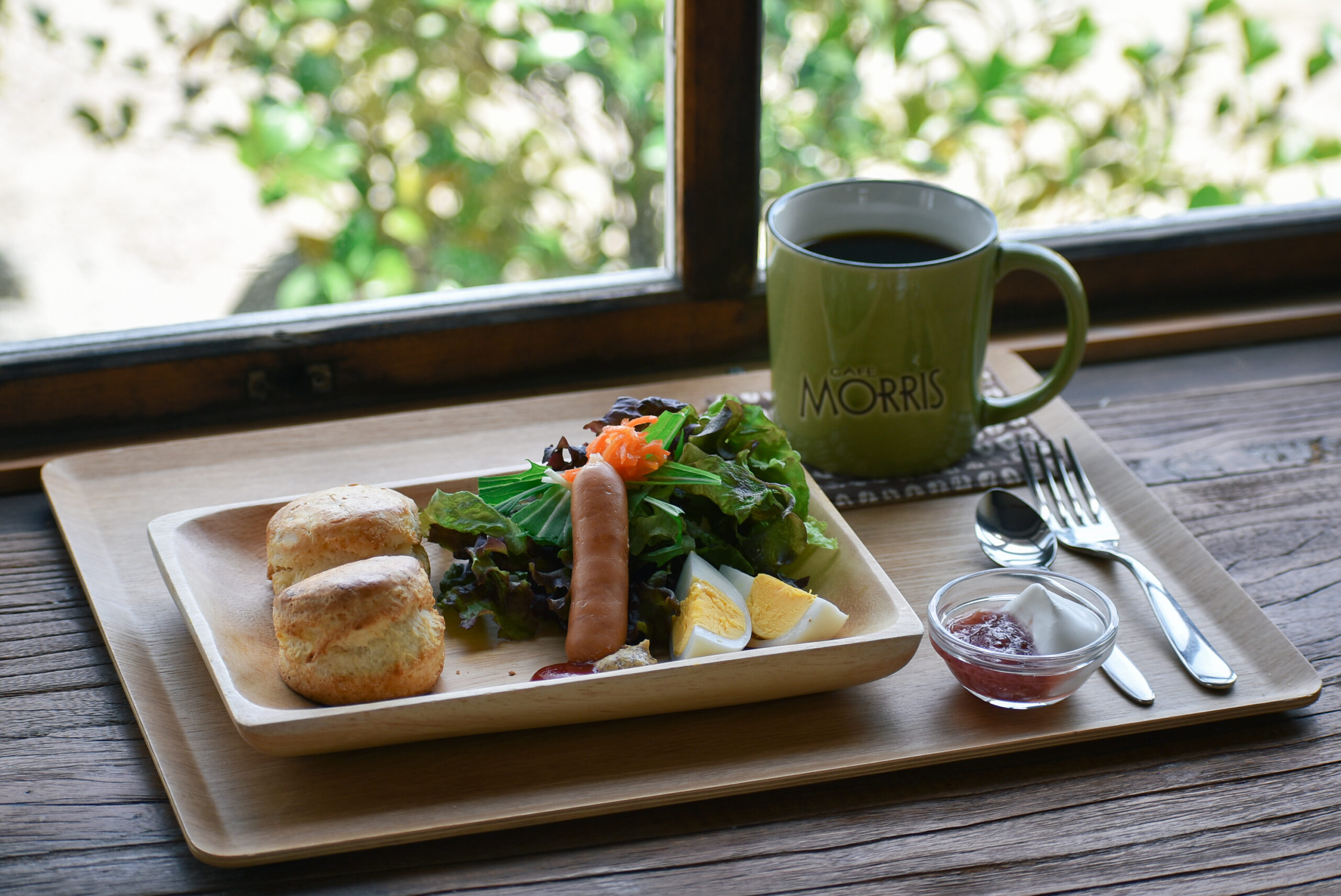 MORNING SET 】 | Cafe MORRIS